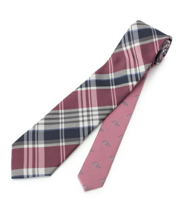 TAKEO KIKUCHI チェックチェンジタイ