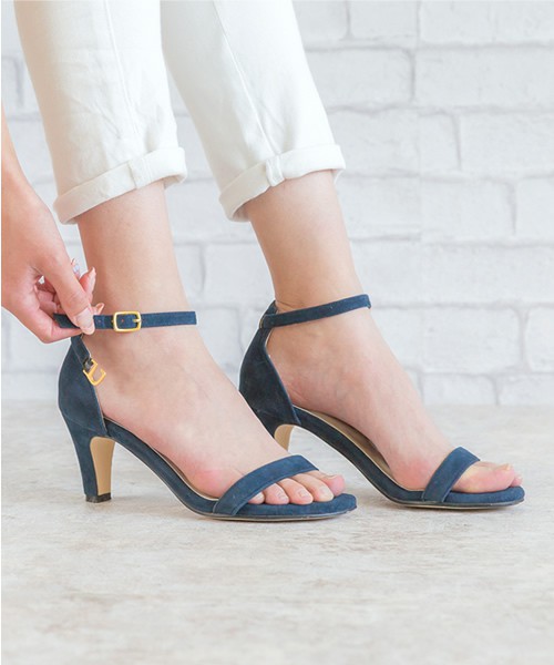 menue アンクルストラップサンダル