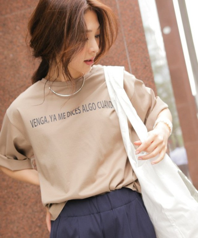 BARNYARDSTORM BIGシルエットロゴＴシャツ