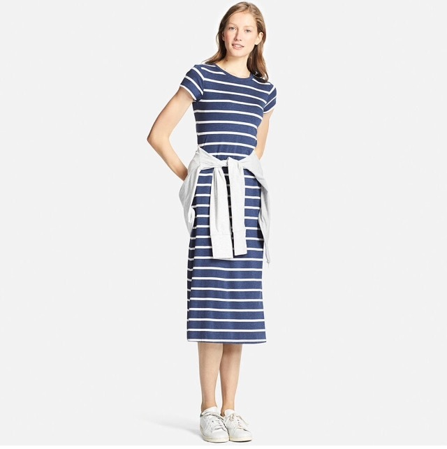 ロングブラワンピース