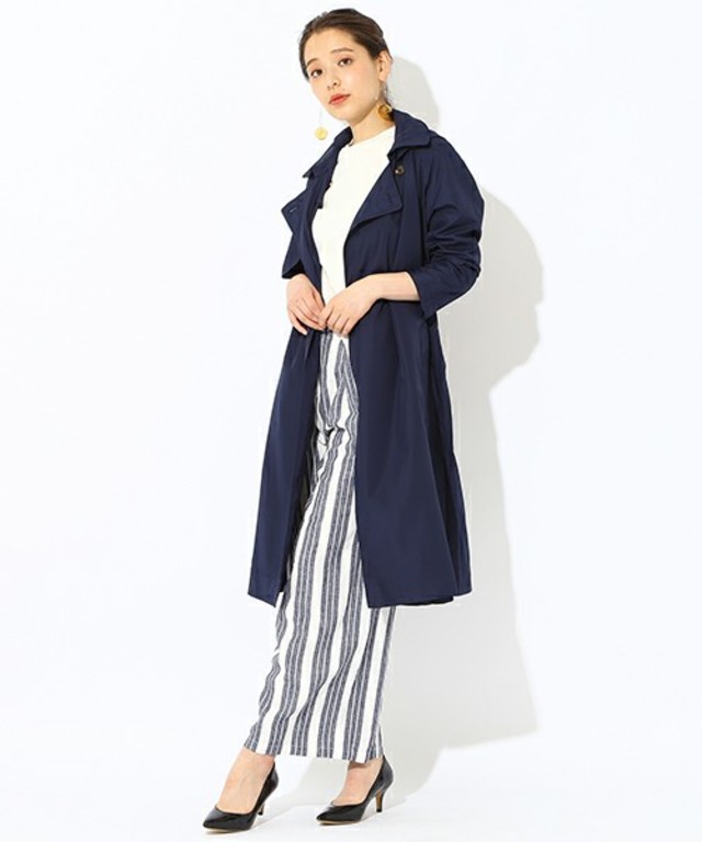 BEAMS LIGHTS　オーバートレンチレインコート