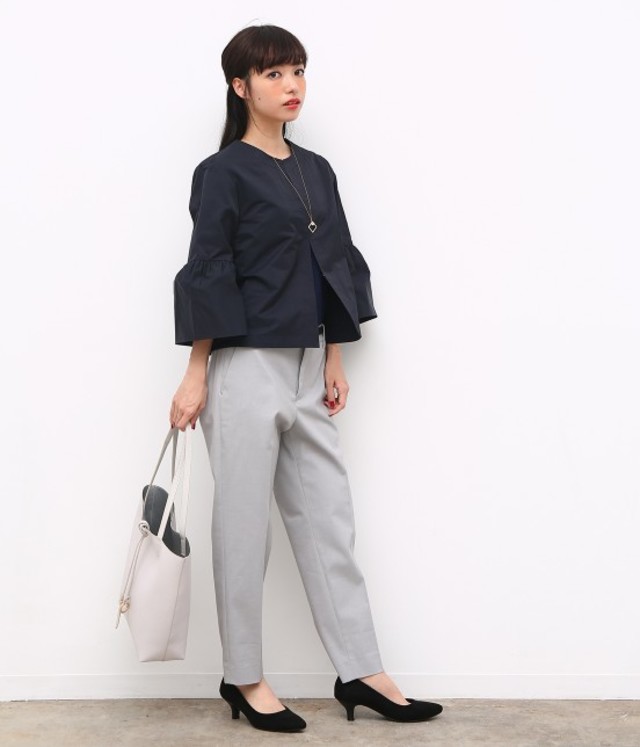 ロペピクニック きれいめ9分丈パンツ