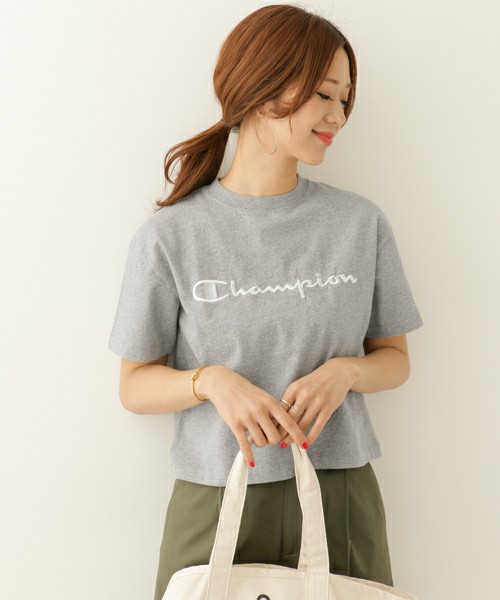 URBAN RESEARCH DOORS / Champion別注刺繍SHORTBOXTシャツ