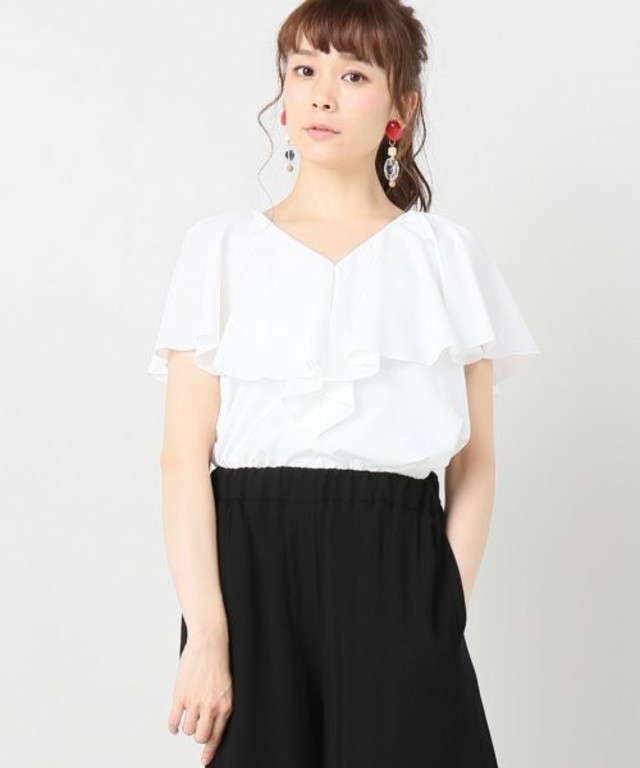 LIMITLESS LUXURY　フリルブラウス