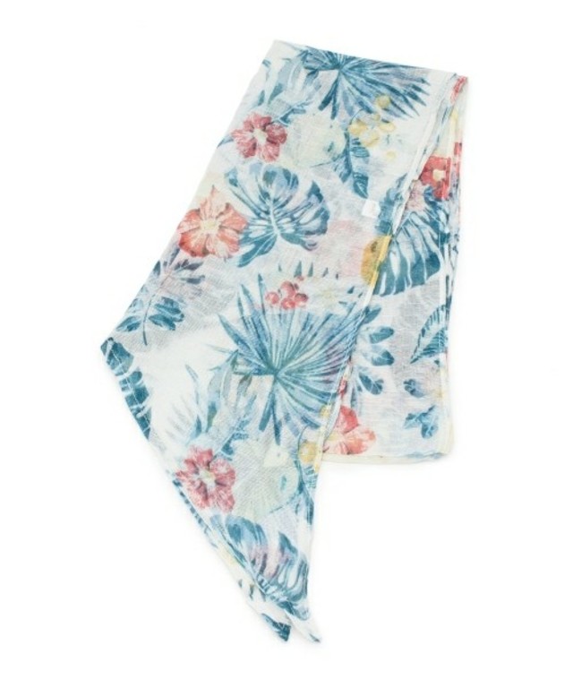 HusHusH 剣先フルーツリーフストール