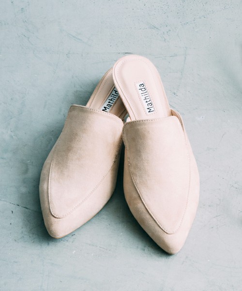 Mathilda　ポインテッドバブーサンダル