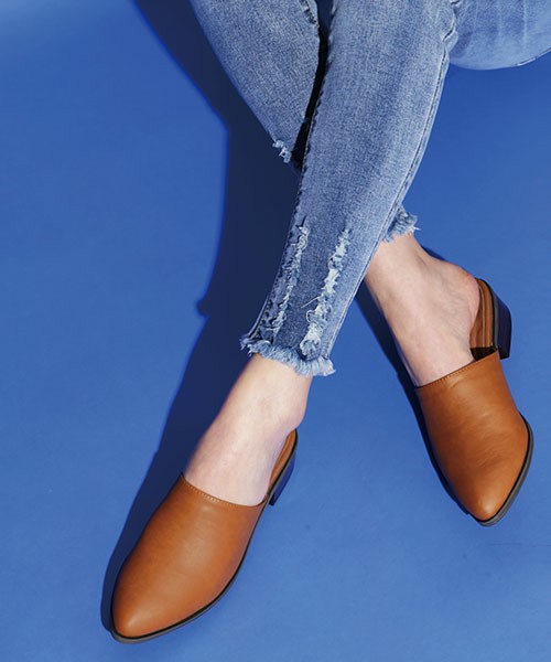 Ranan  バブーシュミュールサンダル