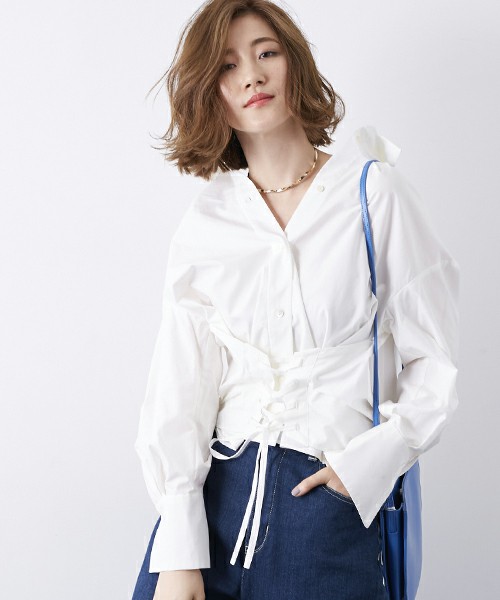 STUDIOUS / コルセディテールブラウス