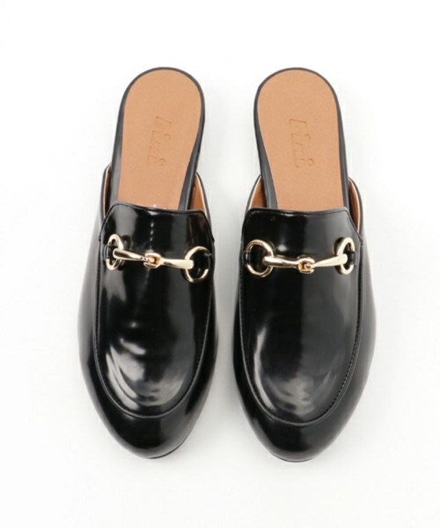 Factor=　フェイクレザー　バブーサンダル