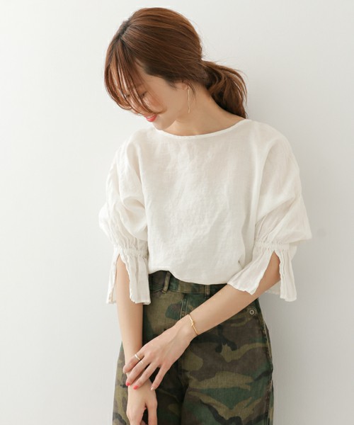 URBAN RESEARCH DOORS / キャンディスリーブプルオーバー