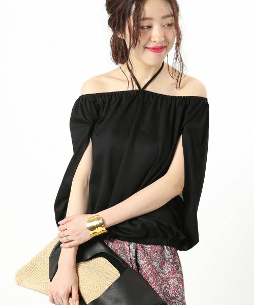 Spick & Span / 3way オフショルギャザープルオーバー