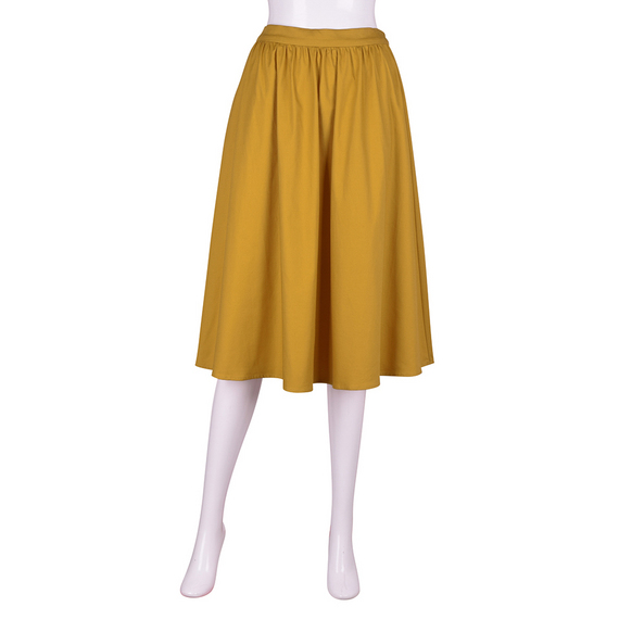 （GU）イージーカラースカート