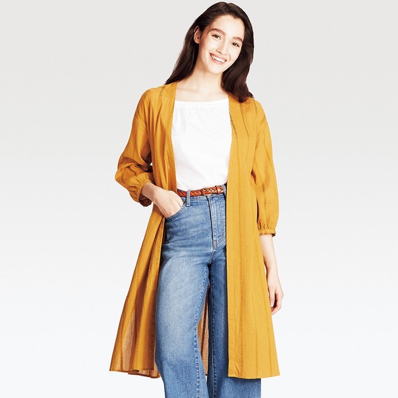 （UNIQLO）コットンドビーロングシャツ