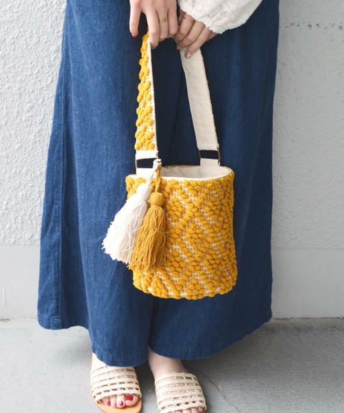 SHIPS for women / 刺繍ワンショルダー