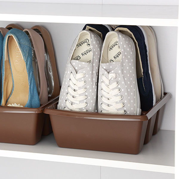 3倍収納　シューズスペーサー
