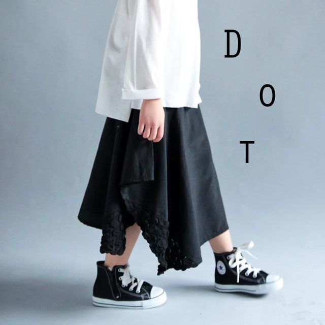 ドット切替え変形スカート