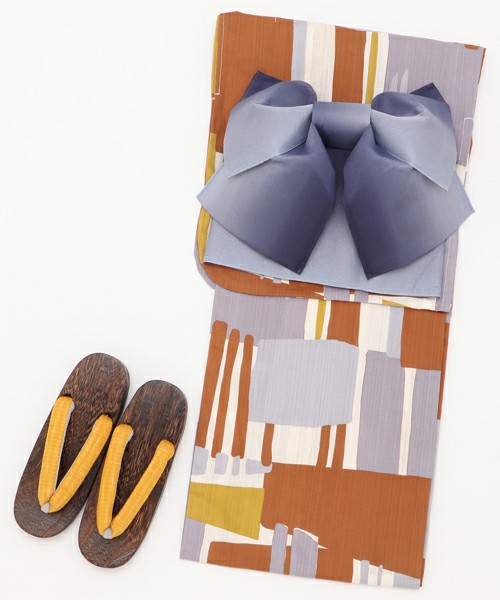 SEVENDAYS=SUNDAY / レトロ幾何柄浴衣