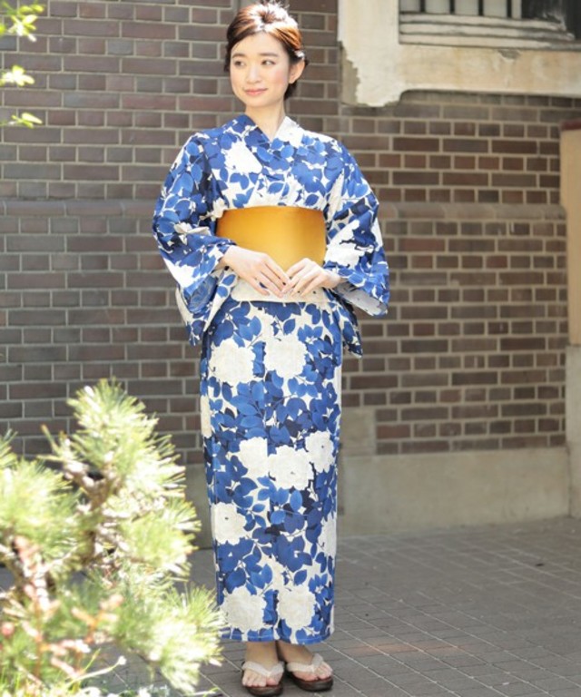 芍薬柄浴衣