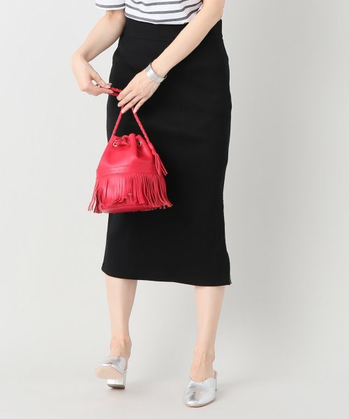 IENA  ハリヌキリブ タイトスカート