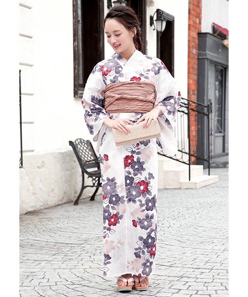 bonheur saisons / レトロなツバキ柄