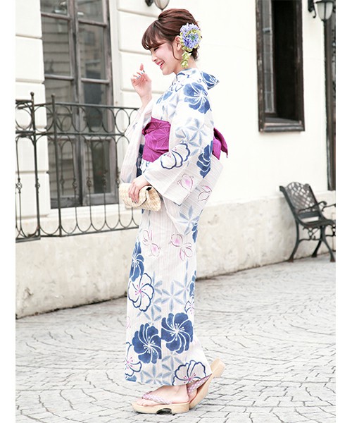 bonheur saisons / 金魚やねじり花柄