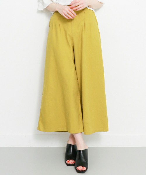 フリンジクロップドパンツ