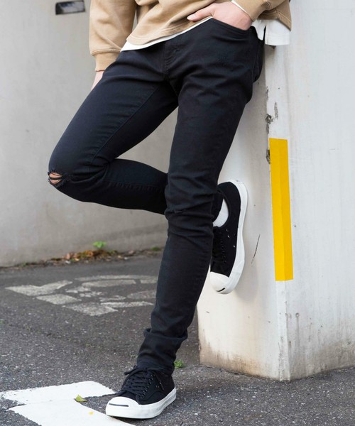 ブラックスキニー / デニムパンツ