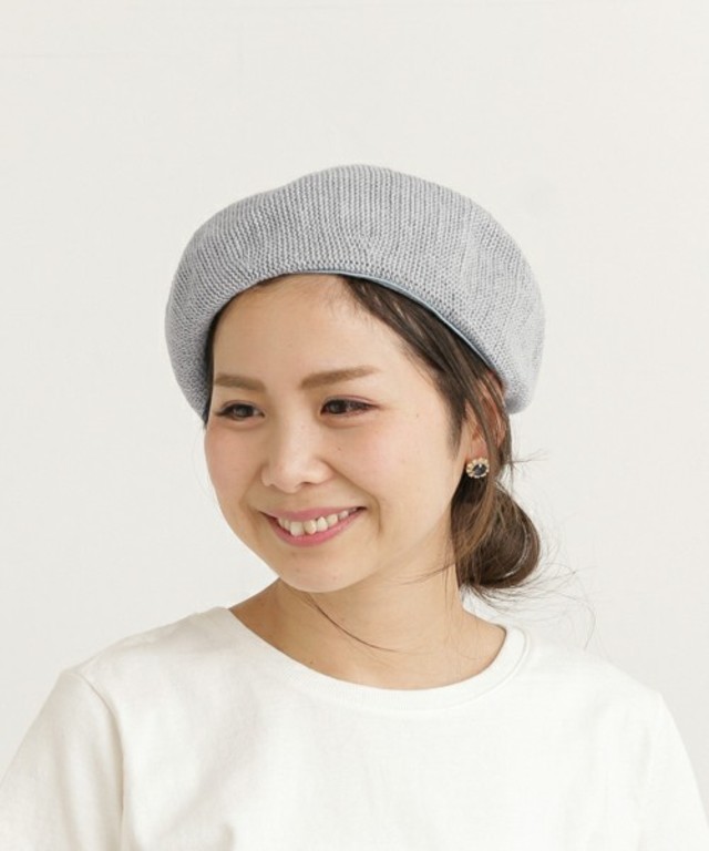 コットンベレー帽