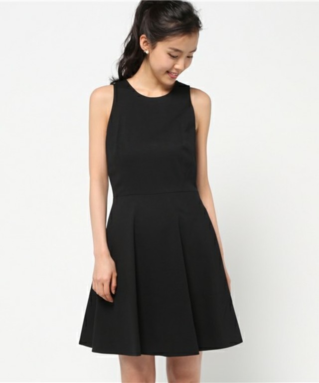 BREATH OF FRESH AIR PONTE BOW DRESS