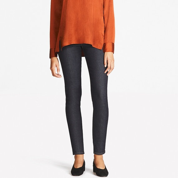 ハイライズシガレットジーンズ