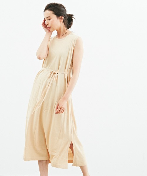 ツイストコットンワンピース