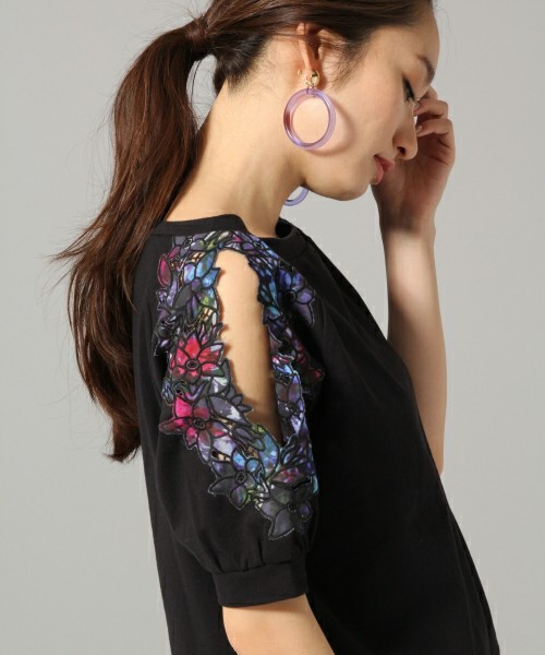 カットワークショルダーSS/757710