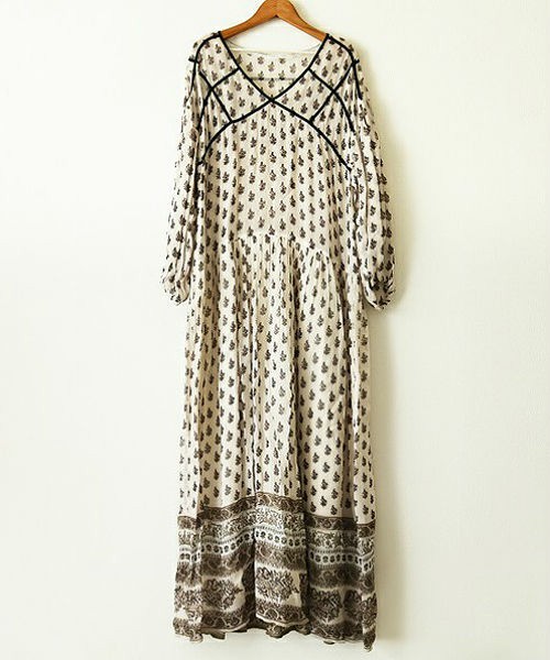 ジョーゼットワンピース