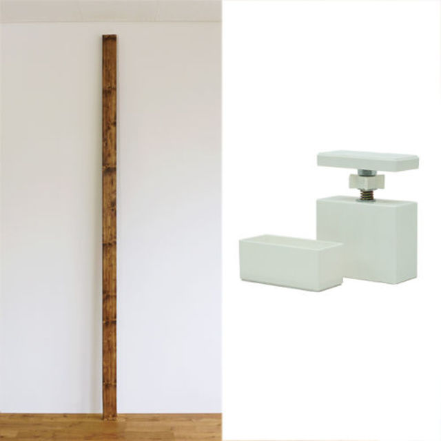 【柱セット】LABRICOオフホワイト&2×4材 ジャコビアン（BRIWAX）JXO-12