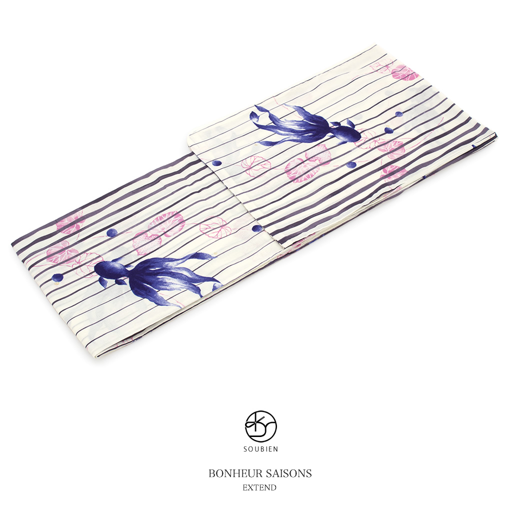 レディース浴衣　白系