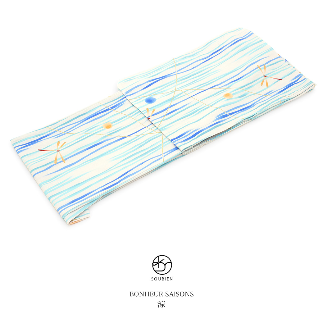 レディース浴衣　水色