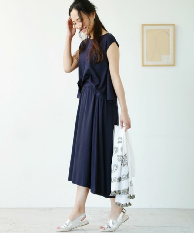 天竺スカートセットアップ