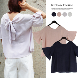 ボリュームスリーブトップス