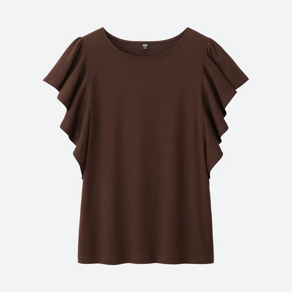 フリルスリーブT（半袖）