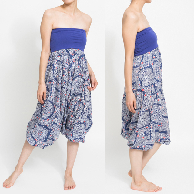 ヨギー・サンクチュアリ　バンダナジニーパンツ