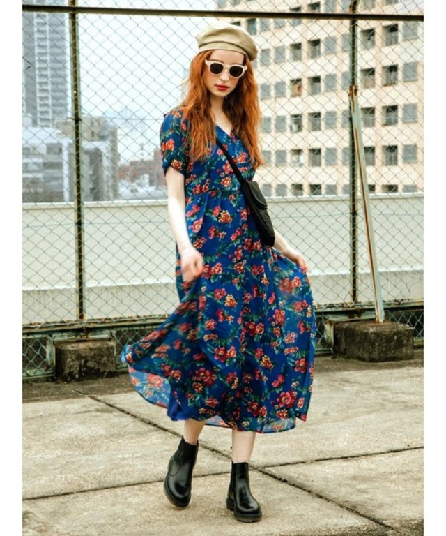 オーセンティックアロハワンピース