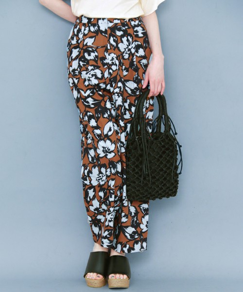 BIGフラワーパンツ