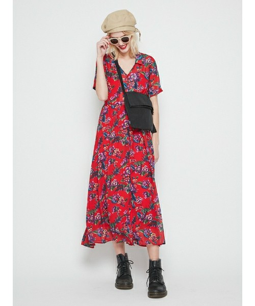 オーセンティックアロハワンピース