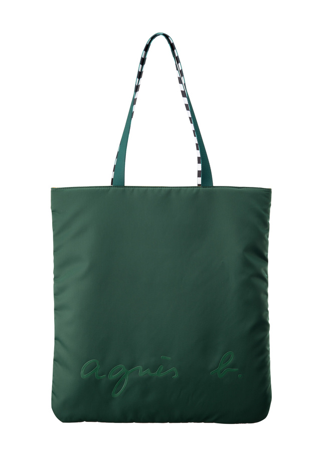 JS13-02 リバーシブルロゴナイロントートバッグ