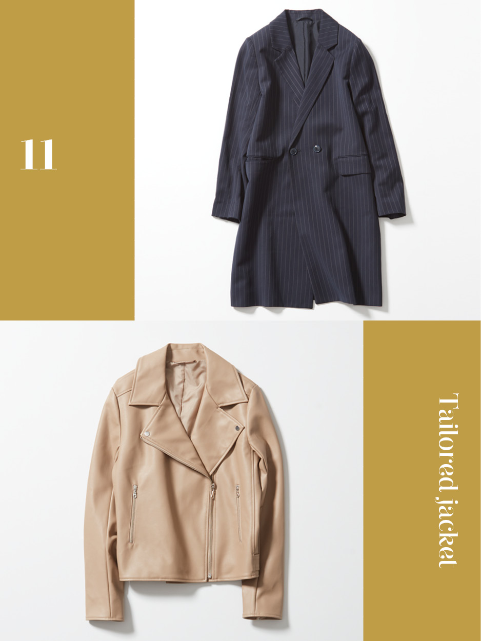 コート¥3,990  ブルゾン¥3,990