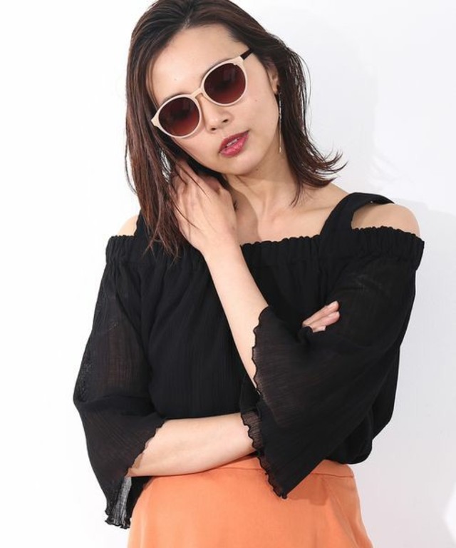 サークルフレームサングラス