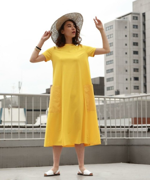 SFL カット コンビワンピース