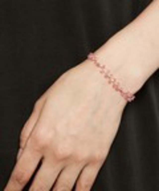 ＜スパークルブレスレット＞K10ブレスレット