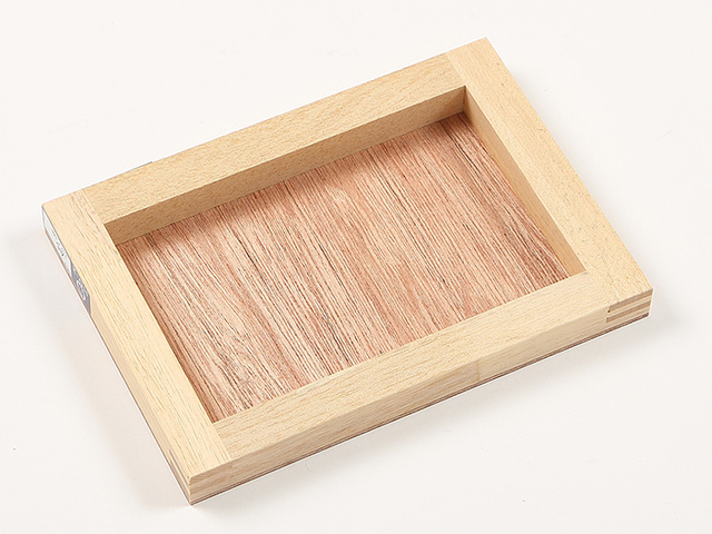 ホワイト加工 木製パネル 21×15cm