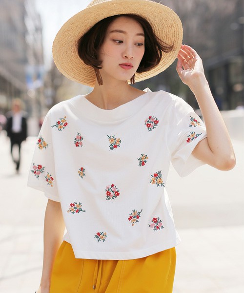 ソウシシュウオフショルＴシャツ